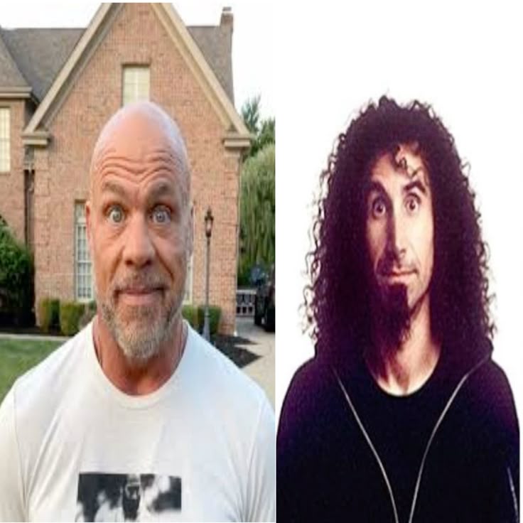 staring guy and serj tankian also staring at you